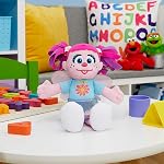 Sesame Street Friends Elmo and Abby Cadabby 8-inch 2-Piece Sustainable Plush Stuffed Animals Set, Officially Licensed Kids Toys for Ages 18 Month, Gifts and Presents