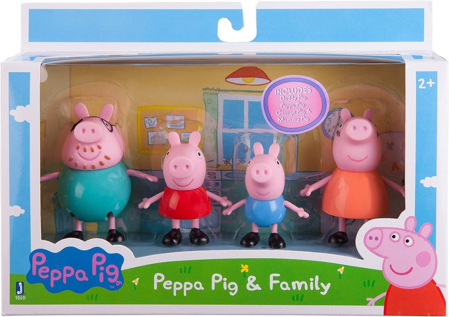 ARHA ALL IN ONE SHOP Peppa Pig Family Set, Peppa Pig are Peppa, George, Mummy Pig, and Daddy Pig, Peppa Pig Toys for Kids (B0D8ZX15HL) Amazon Price History, Amazon Price Tracker