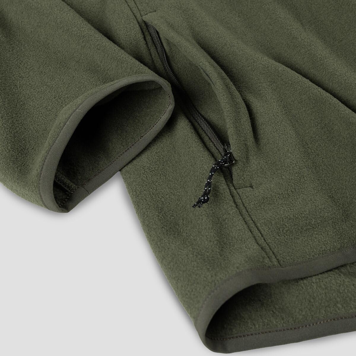 Mountain Hardwear, Oakoram Fleece Full-Zip Jacket - Men's, Ridgeline Heather, XL - Image 3