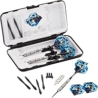 Vista 11 de Fat Cat Predator 80% Tungsten Steel Tip Darts with Storage/Travel Case, 23 Grams