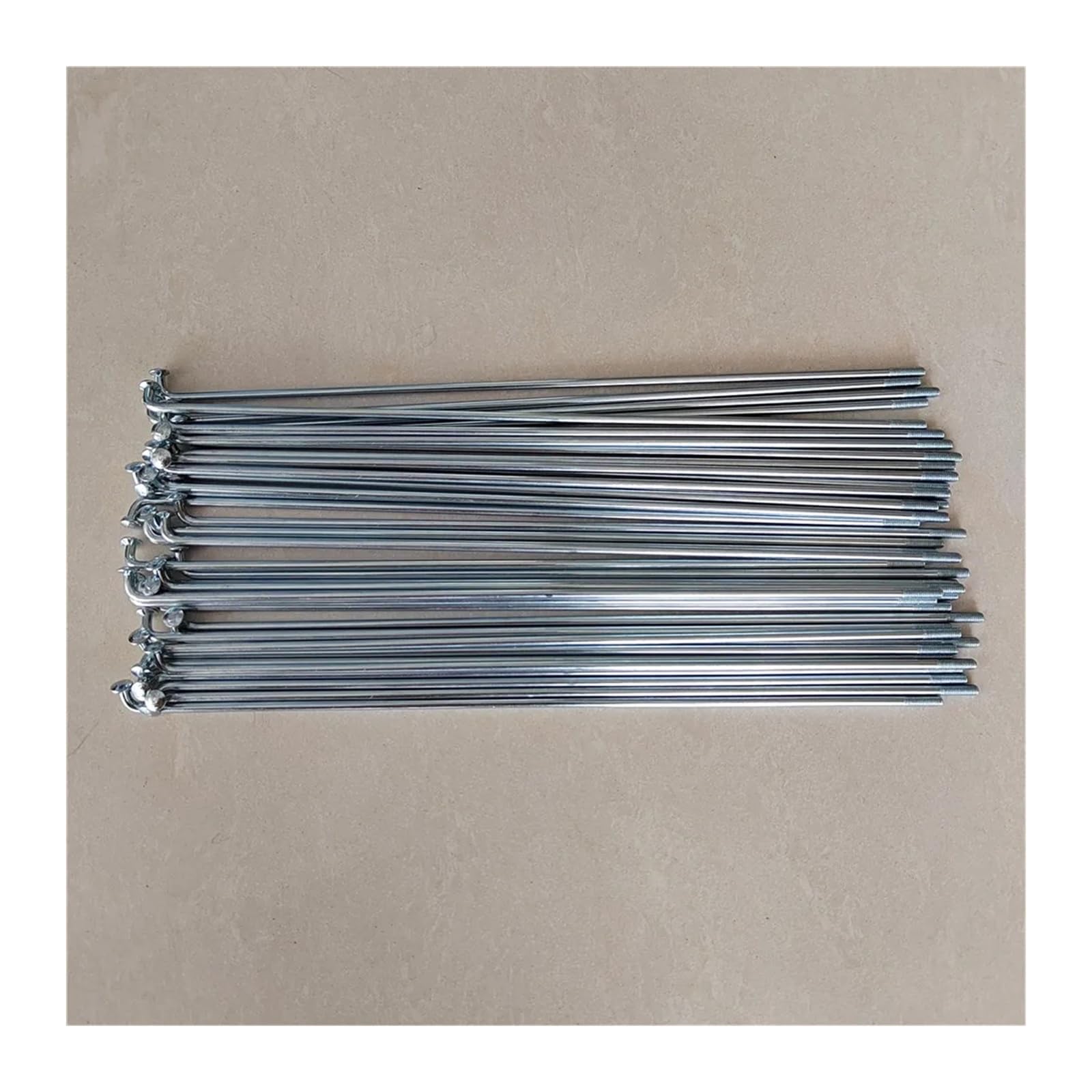 12G Diametro 2,5mm for Raggi Bicicletta Lunghezza 170-305mm Acciaio 40PZ con Nippli