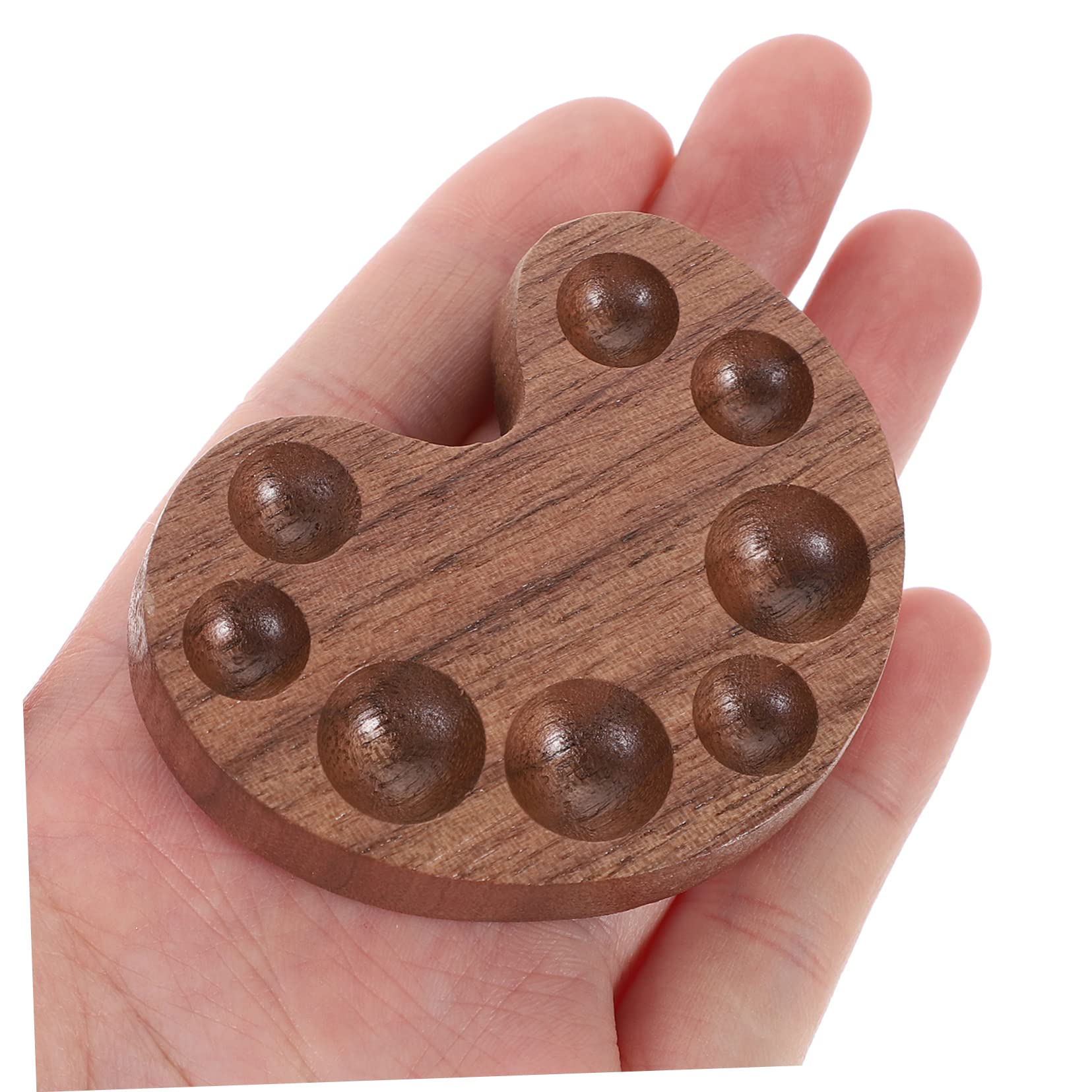 VILLCASE 4stücke Holzpalette Für Wasserfarben Pigmentbox Mit Fächern Hochwertige Aufbewahrungslösung Für Farben Für Künstler Und Schüler Praktische Langlebige