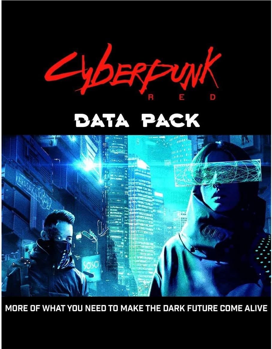 R. Talsorian Games Cyberpunk Red: Data Pack – Tabletop Gaming Accessories for Cyberpunk Red Tabletop RPG – Board and Tabletop Gaming Accessories