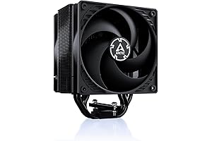 Arctic Freezer 36 (Black) - Powerful Single-Tower CPU Cooler