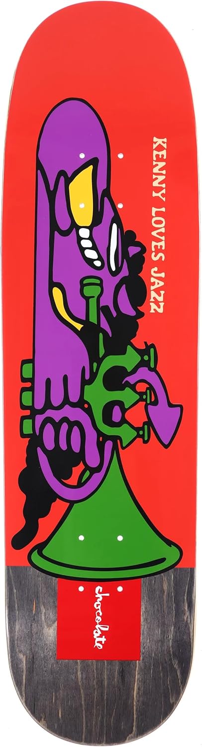Chocolate Skateboard Deck Anderson Jazz Lovers Skidul 8.5" x 31.625" Includes a Sheet of Grip Tape