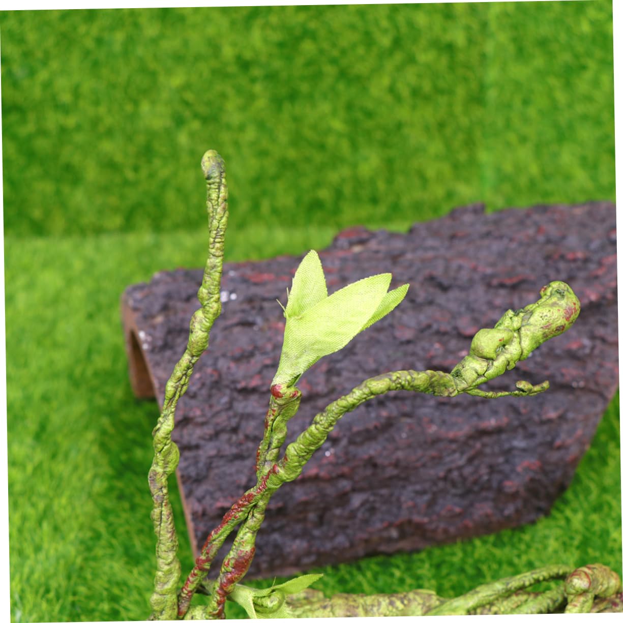 DOITOOL 3piezas Planta Artificial De Enredadera para Terrario De Reptiles Decoración Flexible y Resistente Altas Temperaturas para Creación De Paisajes Hogares y Hábitats De Reptiles