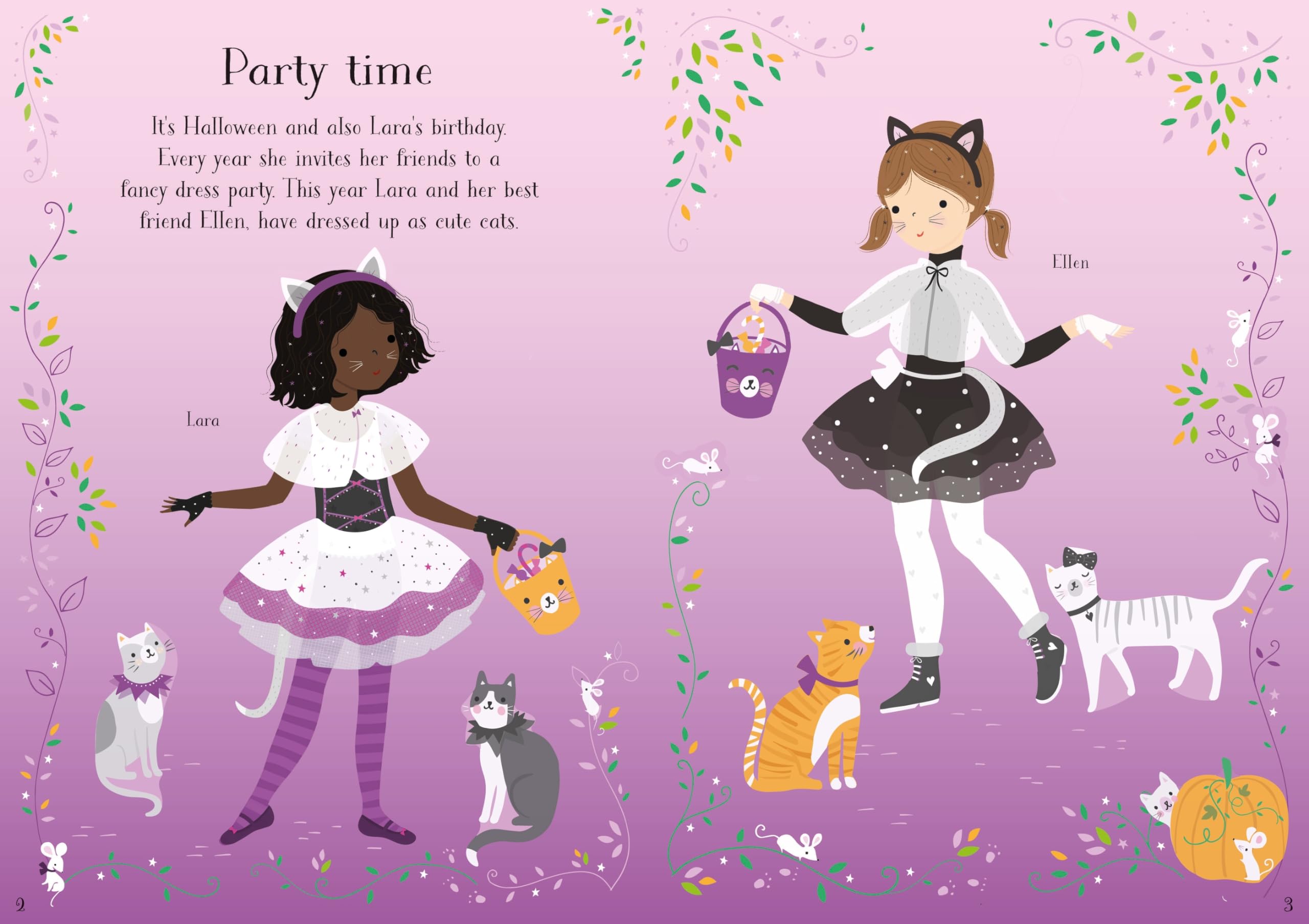 Little Sticker Dolly Dressing Halloween