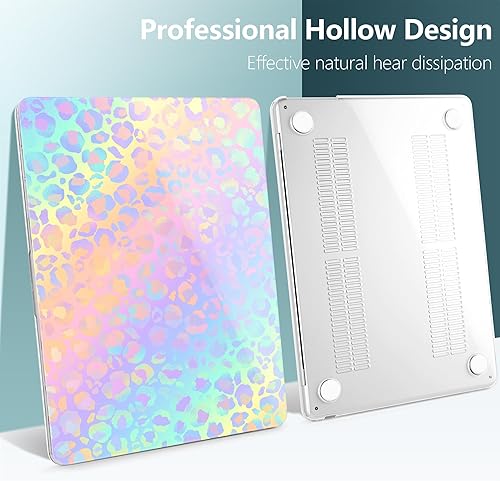 Miniatura 6 de DONGKE Funda para MacBook Air de 13.6 pulgadas 2025 2024-2022 A3240 A3113 A2681 M4 M3 M2 Chip Touch ID, carcasa rígida de plástico y cubierta de