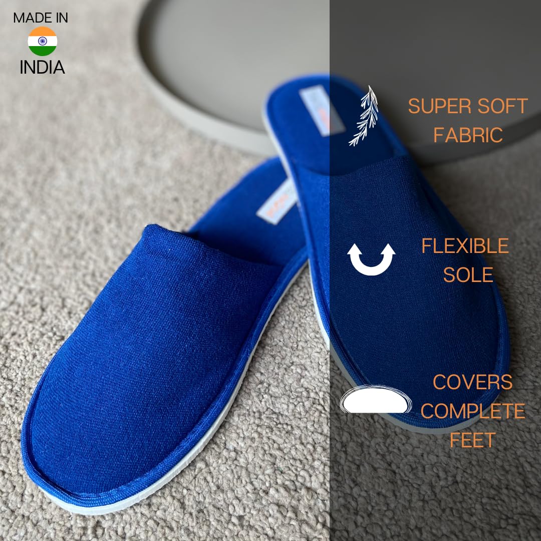 Travelkhushi Zapatillas unisex para el hogar, 3 unidades, tacto suave, absorción de calor y sudor, suela flexible, ligeras, acogedoras para invierno y verano, alfombra antichill