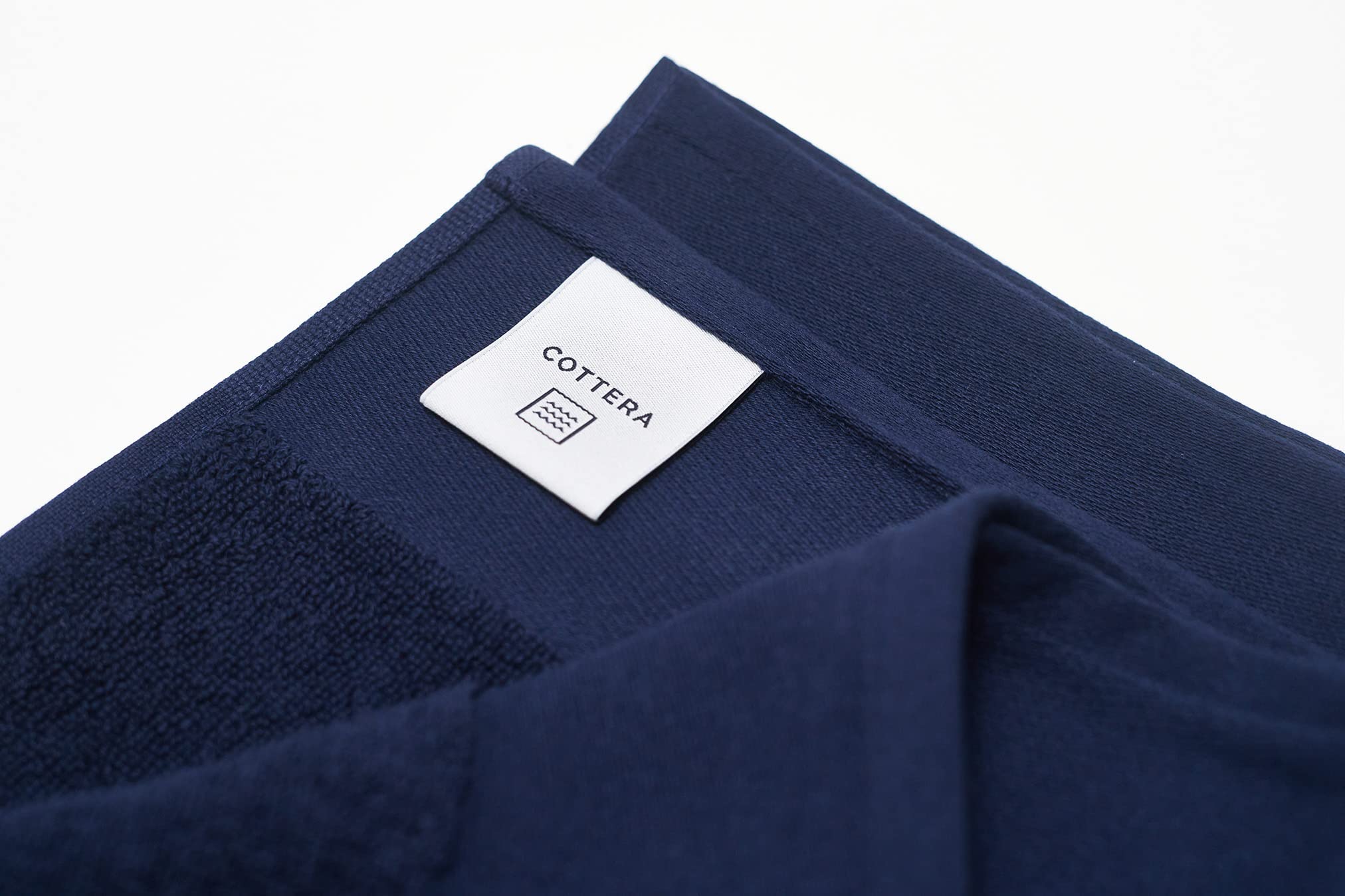 Handtücher 8er Set in Blau | Premium Hotel & Spa Qualität | 2 Duschtücher 70x140, 2 Handtücher 40x70, 4 Gesichtstücher 30x30 | 100% feinste Baumwolle 600 g/m² | Made in Portugal, nachhaltig