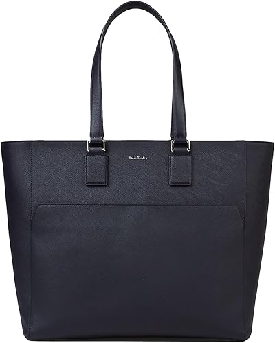 ⭐️極美品⭐️ポールスミス トートバッグ ハンド 裏地ストライプ 黒 レザー Amazon | シグネチャーストライププラー トートバッグ | Paul Smith