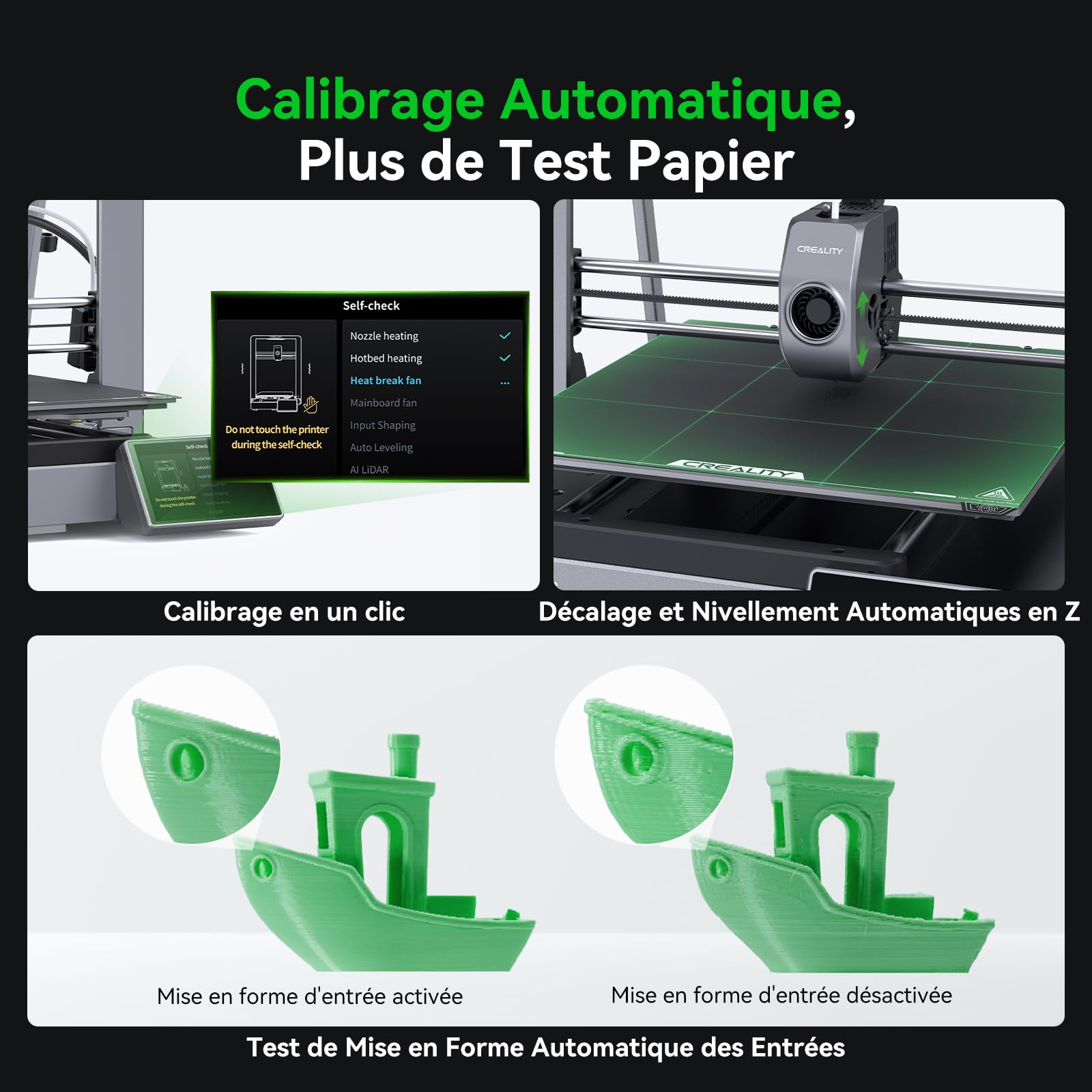 Creality Ender 3 V3 Plus 3D-Drucker, neu in 2024, 600 mm/s, Vollmetallgehäuse, verbesserter Extruder, Schnellwechseldüse, große Druckgröße, für Anfänger, professionelle Gamer, Bildungsbranche usw