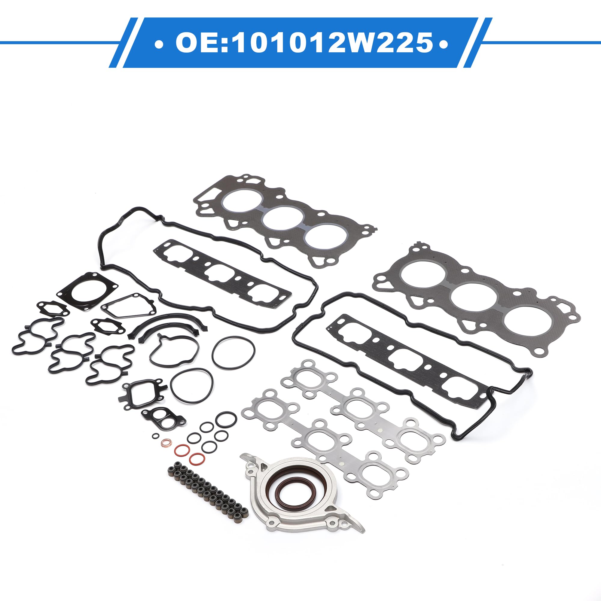 Guarnizione Testata Cilindri Per Nissan VQ20/A33 1 Set | Materiale In Metallo Gomma, Numero OE 101016Y225, Resistenza Alle Alte Temperature E Prestazioni Stabili