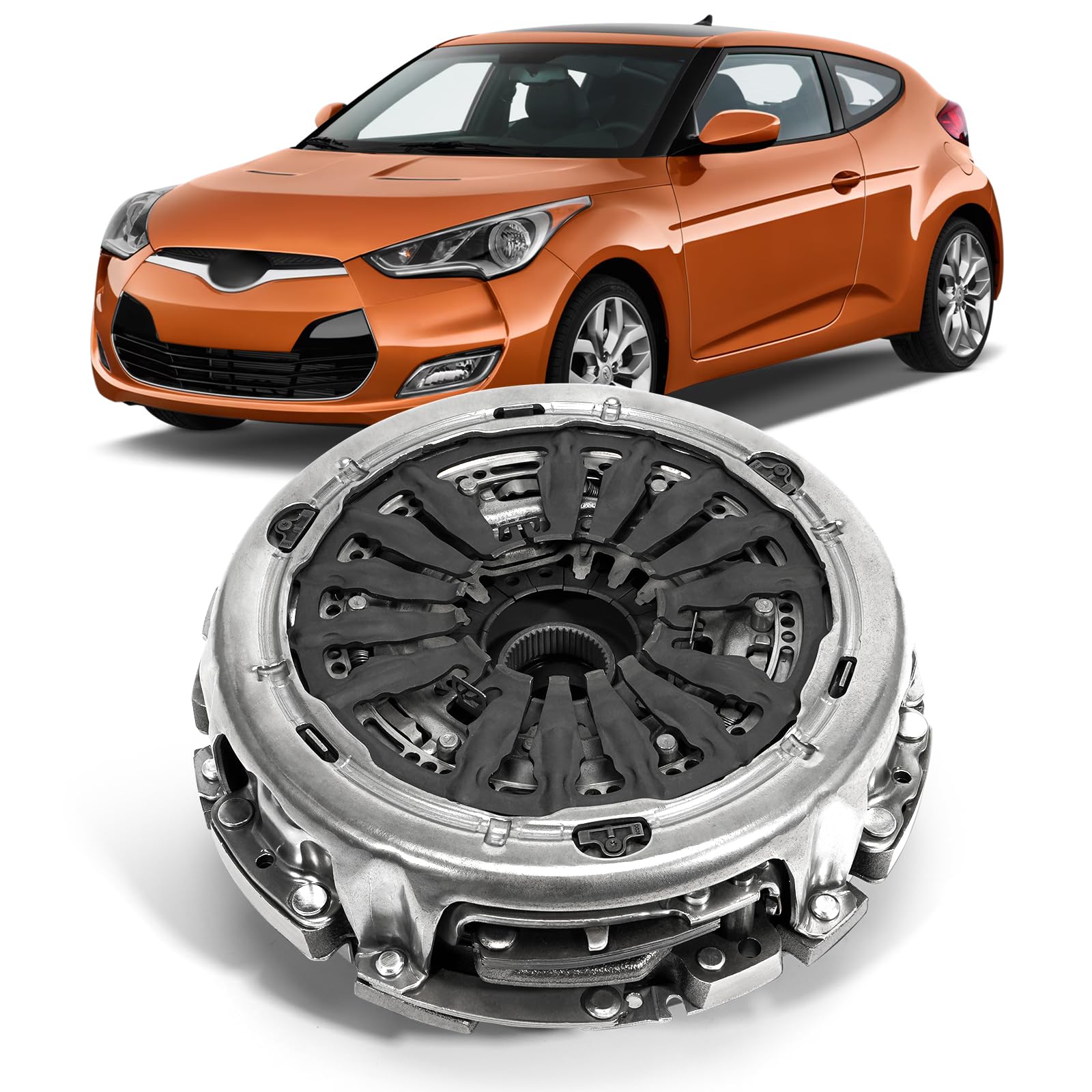 Kit D'Embrayage Double Pour Hyundai Veloster 1.6L 2012-2017 - Référence OEM 41200-2A001
