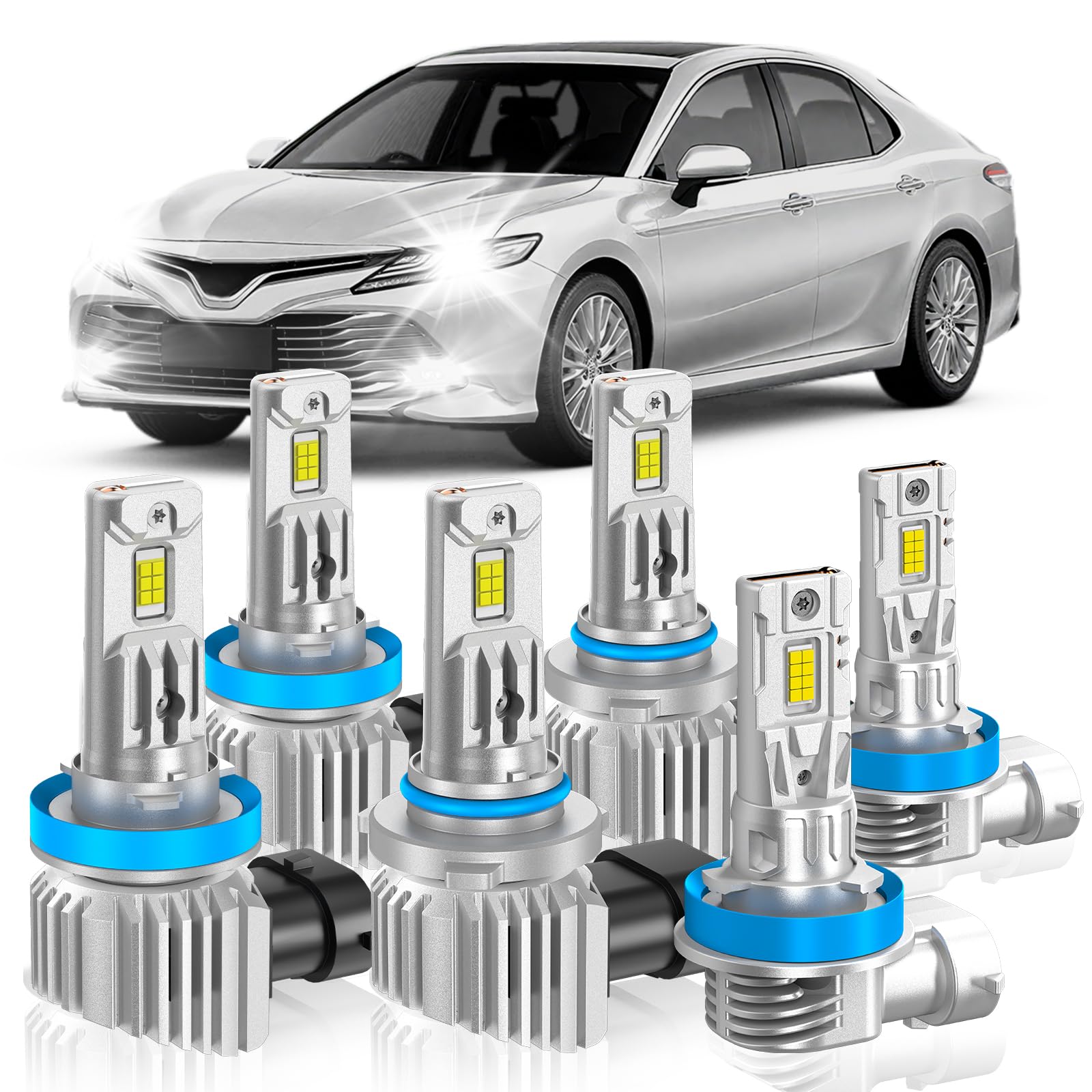 Photo 1 of GQWISCL Hi/Lo Fog Light Bulbs Combo Suitable for Toyota Camry 2007-2018