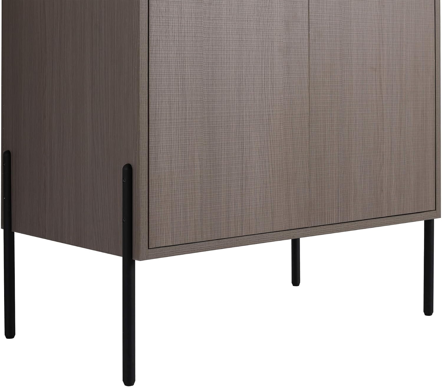 Fine Fixtures Crownpoint 30 Inch Bathroom Vanity with Sink, White Sink, White Oak Finish, Full Assembly Required, Elegant Bathroom Vanities for Modern Homes