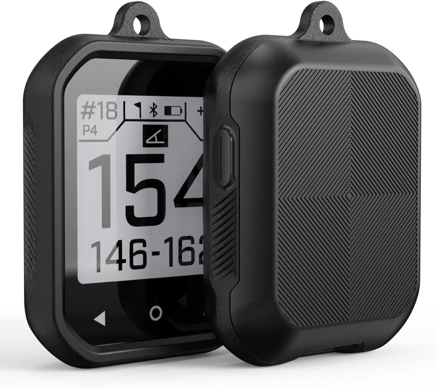 TUSITA Silicone Case Compatible with Bushenll Phantom 3 Handheld Golf GPS - Black