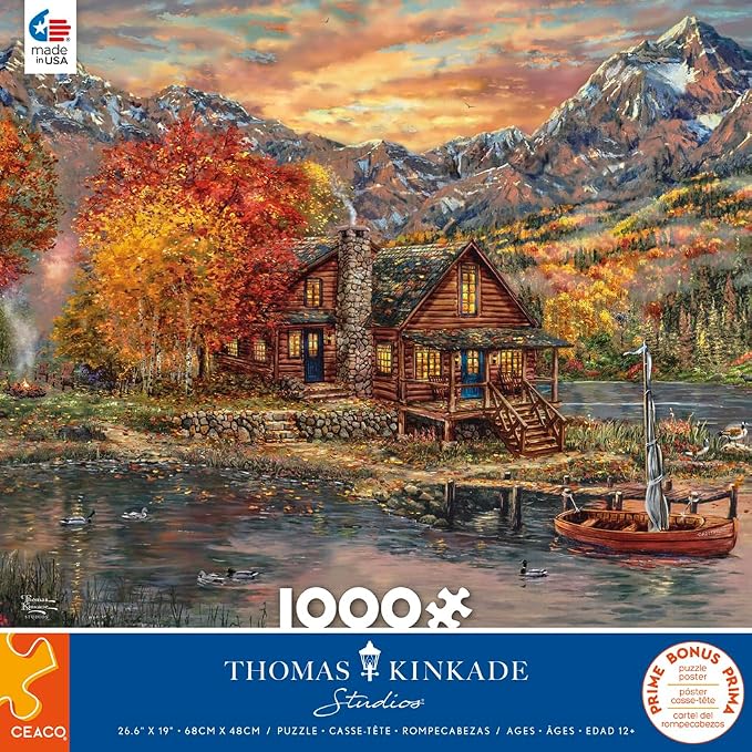 Rompecabezas Thomas Kinkade 1000 piezas miniatura 3