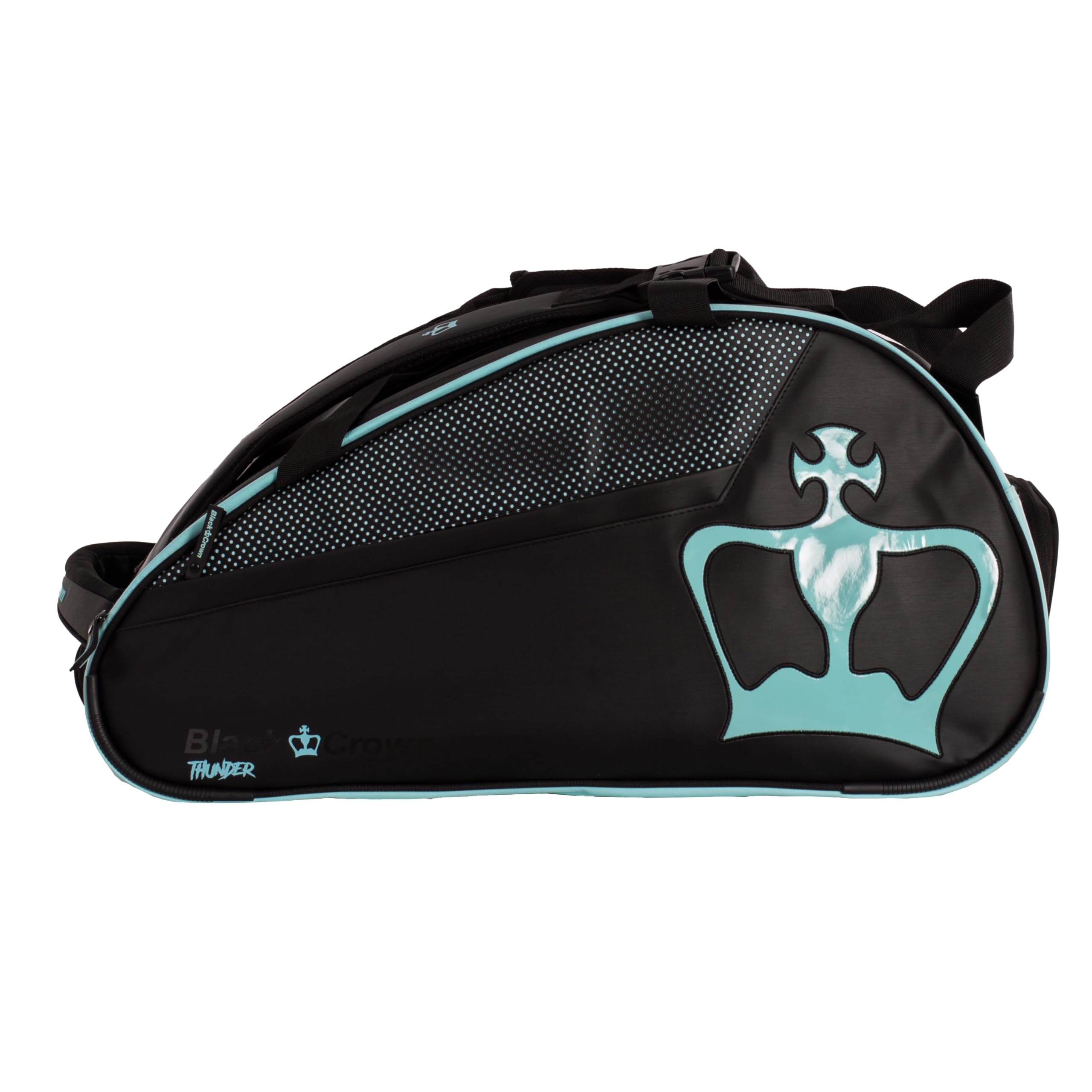 Black Crown - Borsa per paddle Thunder - Scomparto termico per 2 pale - Spazio per vestiti e scarpe - Tasche esterne - Tasca per scarpe - Materiale PU e poliestere