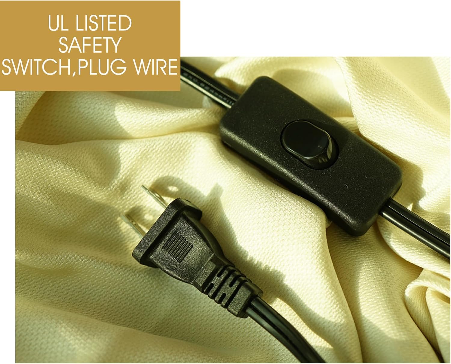 Cute Small Table Lamp, Vintage Mid Century Modern Bedside Nightstand Lamp with Coffee Fabric Lampshade,Solid Wood Base Brown for Bedroom Home Office Decor (Without Buld)