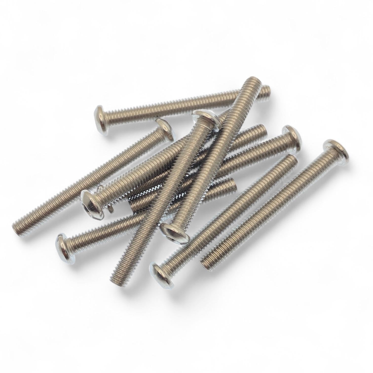 Rubigo M6 Bolts, M6 x 55mm Hex Socket Button Head Machine Bolts - Image 2