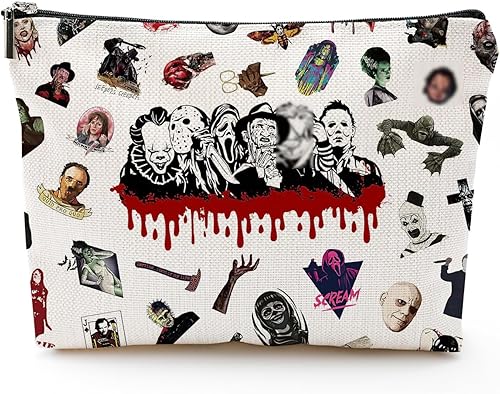 Bolsa de maquillaje mixta, Colorido, Horror