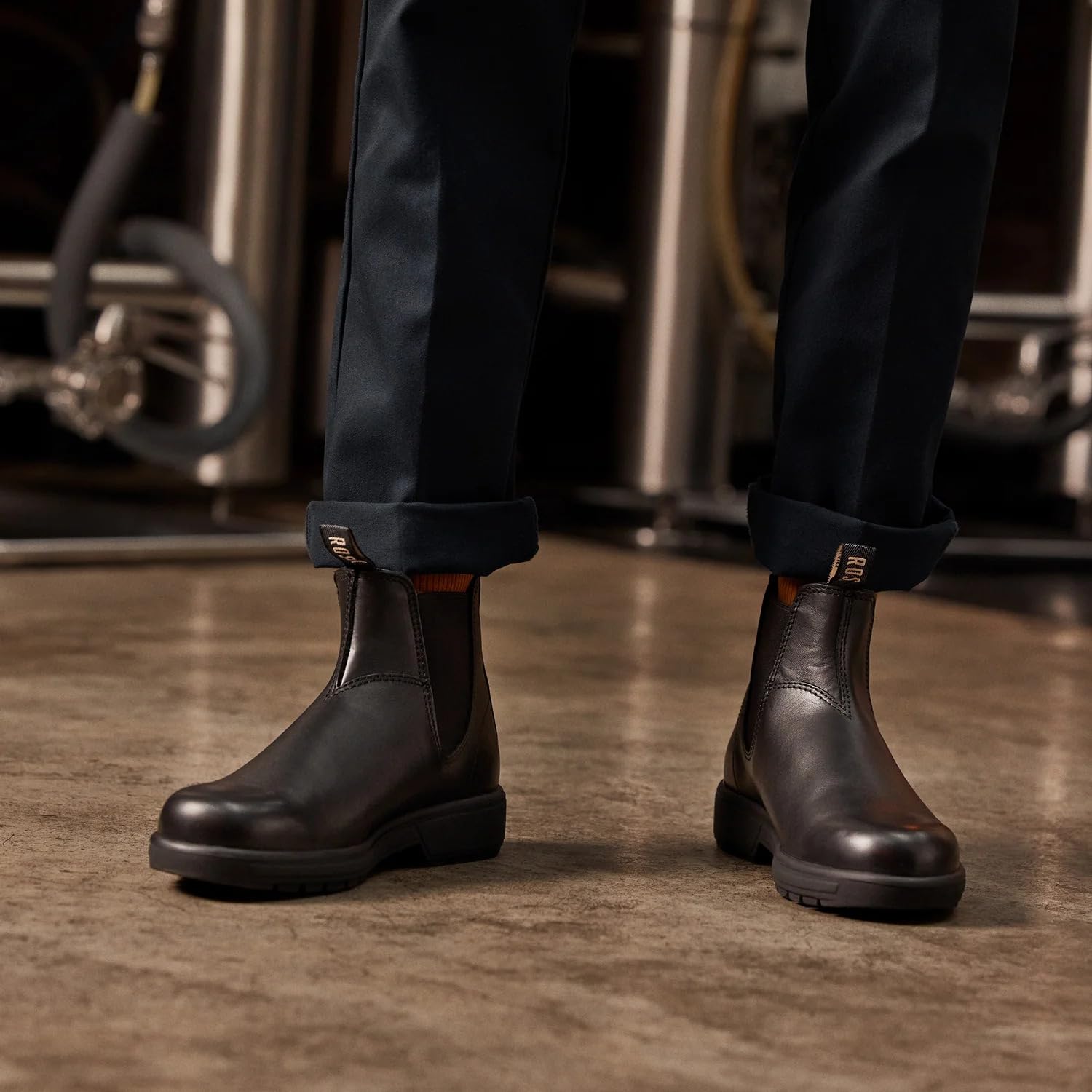 Infinity Leather Rossi Endura 303 Leder Chelsea Australische Unisex Robuste Arbeitsstiefeletten