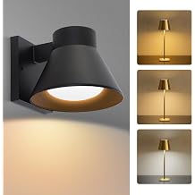 UME 2 Pack Outdoor Wall Light & 3 Pack Cordless Table Lamp