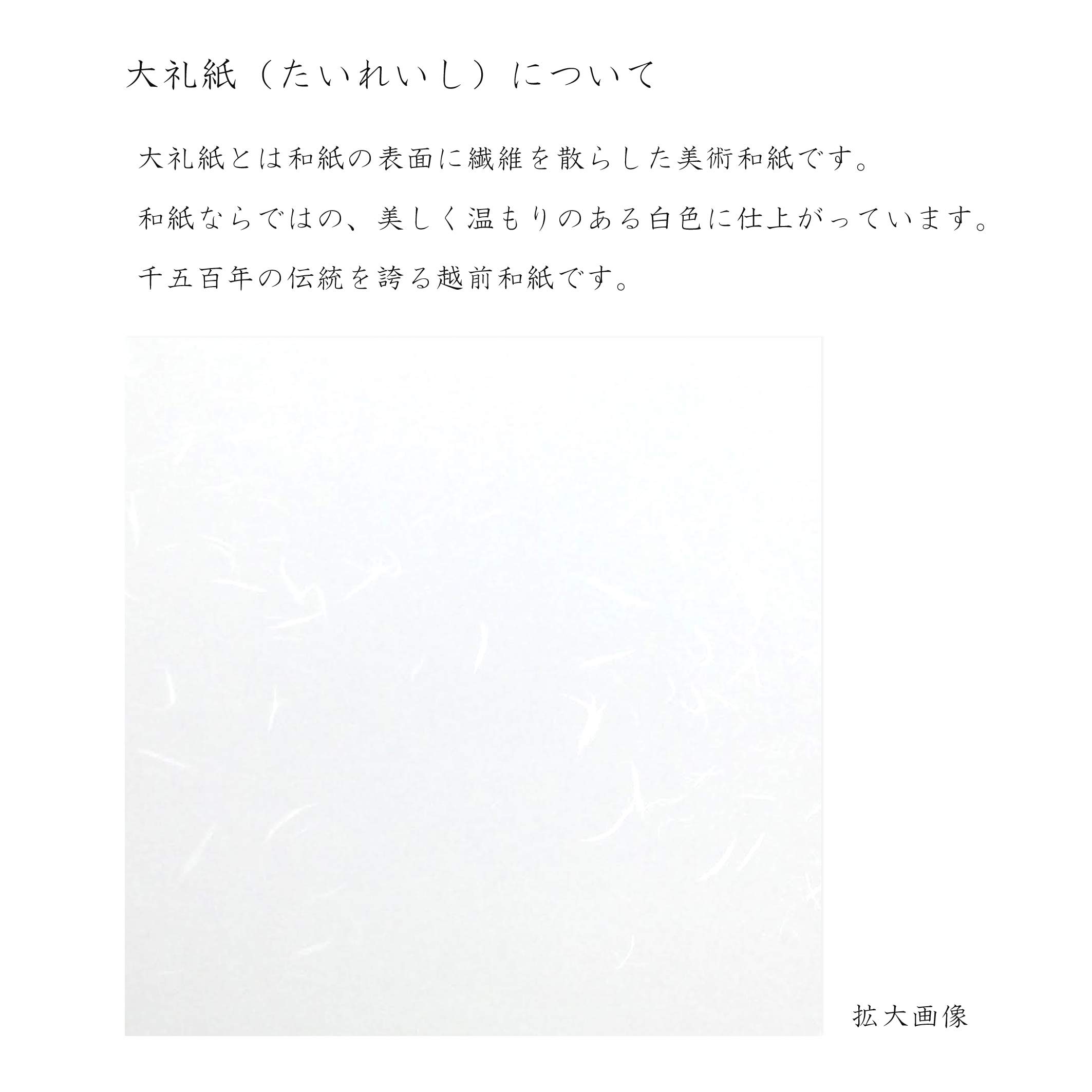 Amazon | 和紙かわ澄 OA和紙 B4 25.7×36.4cm 越前和紙 大礼紙 白