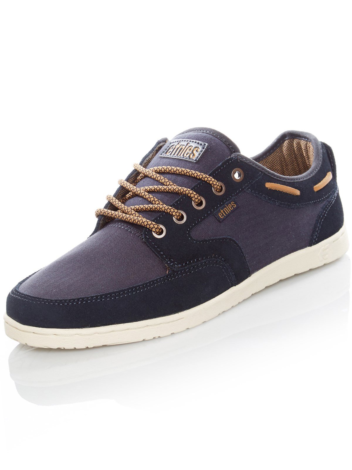 Etnies Men's Dory Skateboarding Shoe, Navy/Brown/White, 7 M US