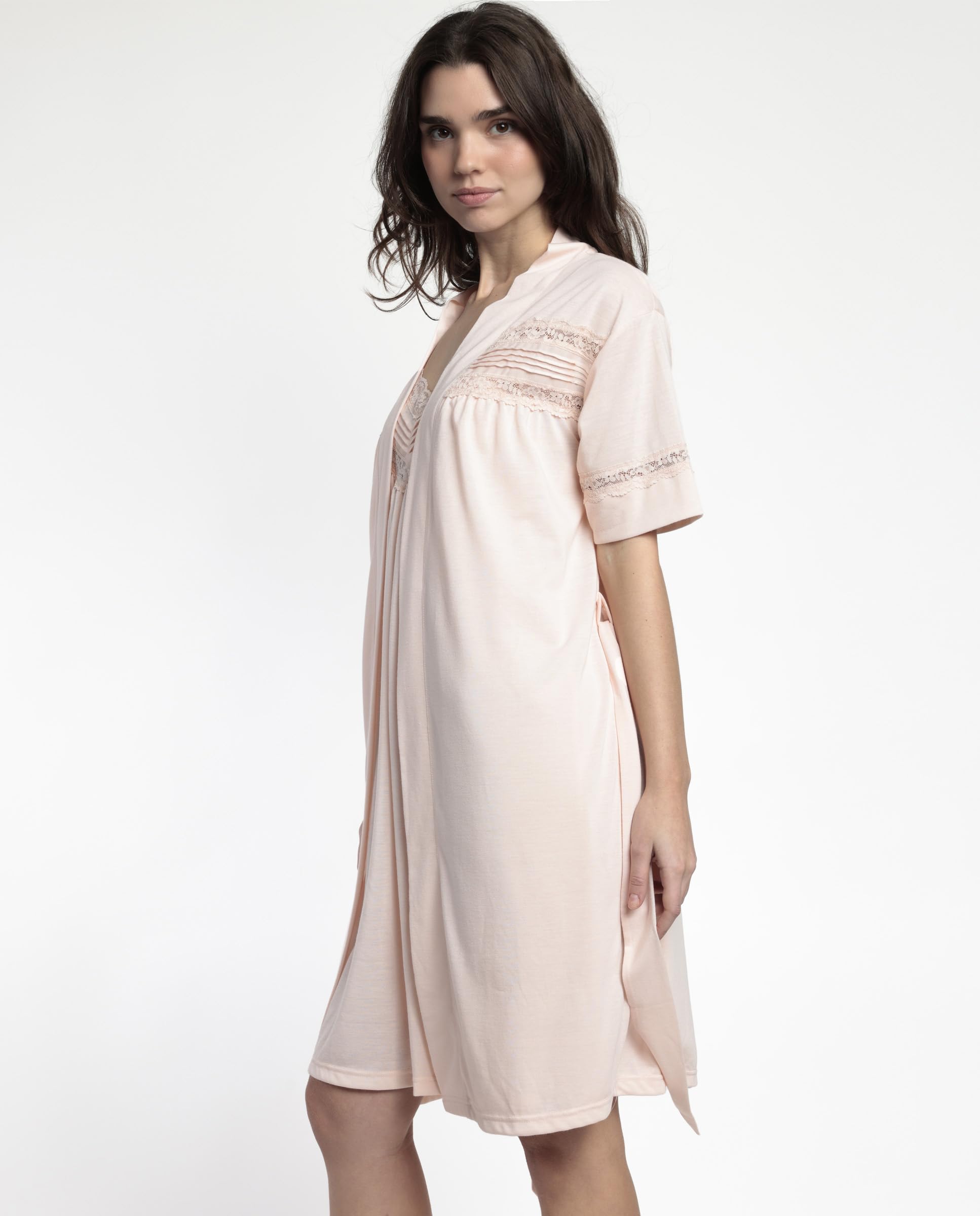 ADMAS Classic Vestaglia manica francese Classic Tapes da donna