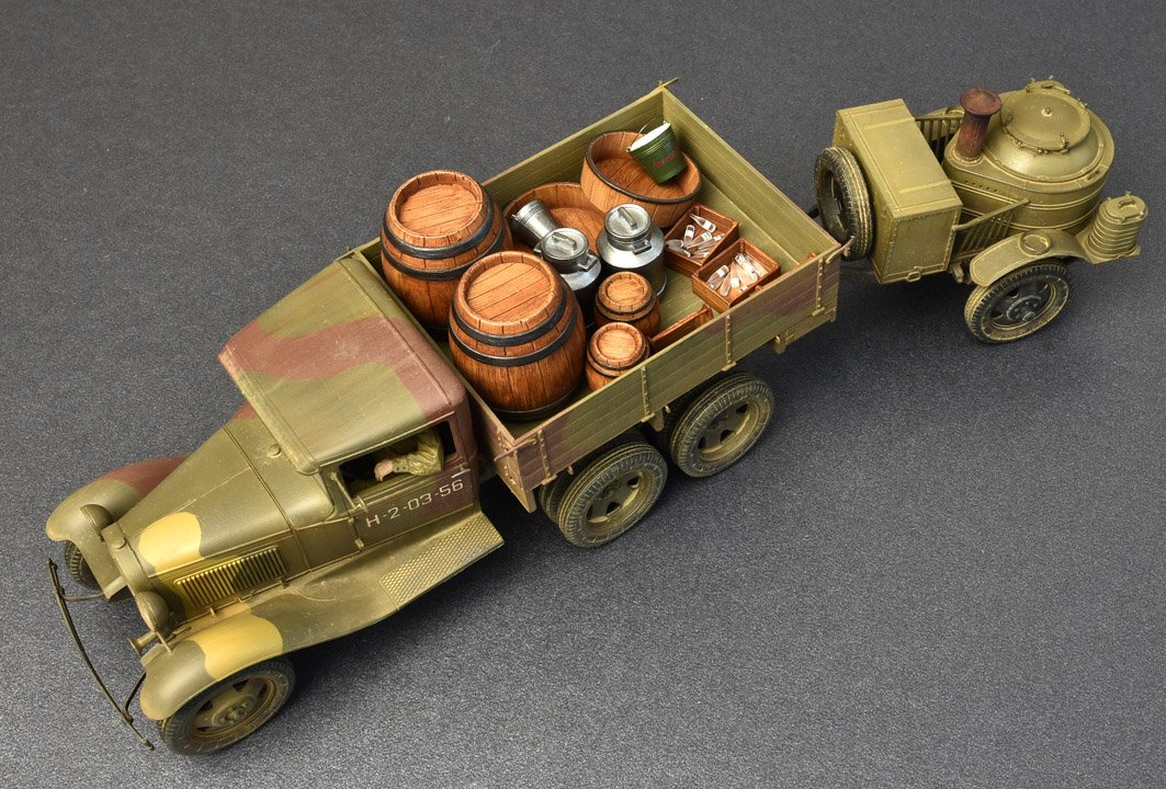 Amazon.co.jp: ミニアート 1/35 ソビエト連邦軍 2トントラックAAA型