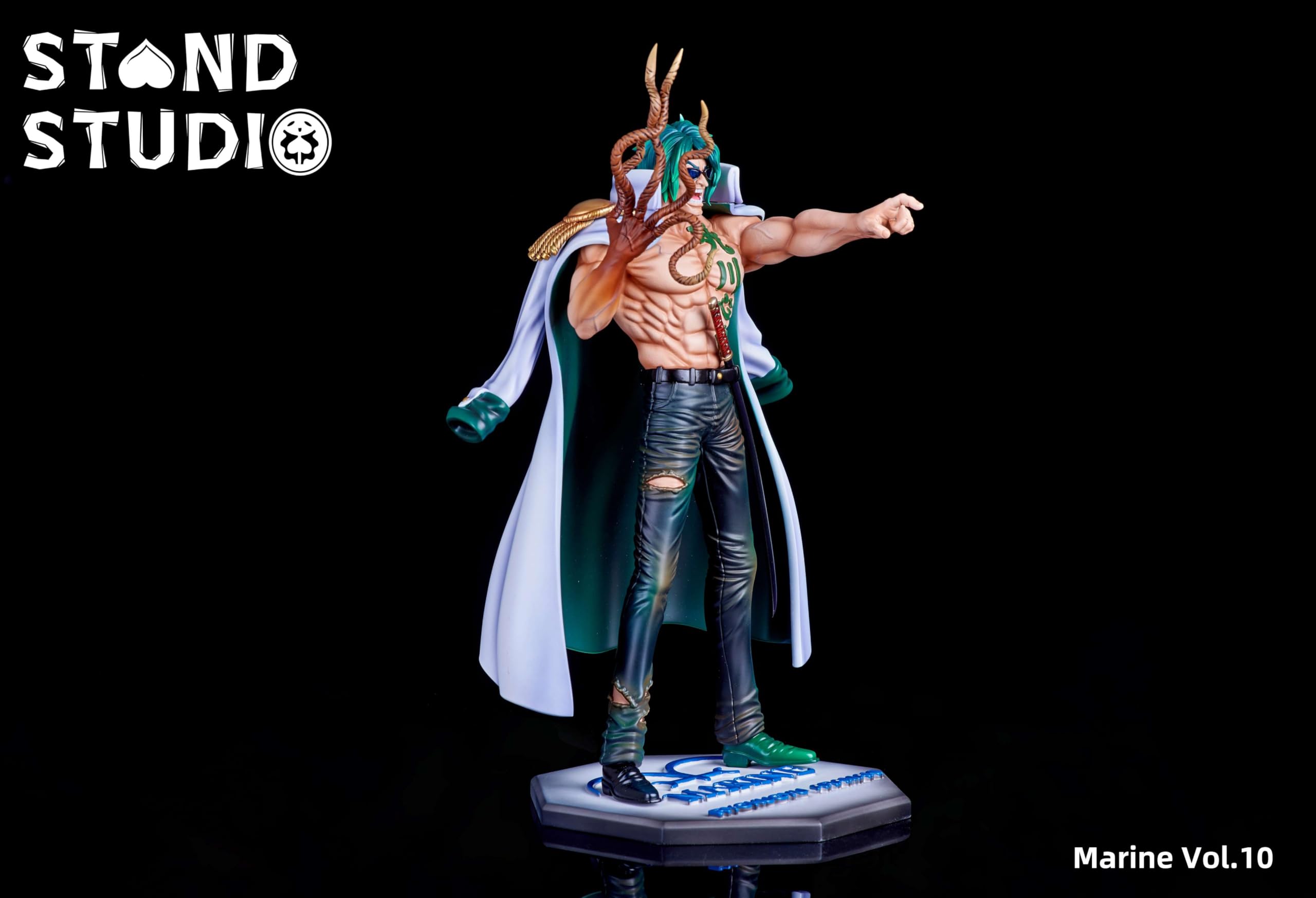 ワンピース アラマキ ガレージキット ガレキ スタチュー①④ ワンピース 緑牛 アラマキ フィギュア ガレージキット ワーコレ