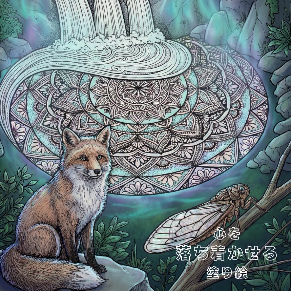 心を落ち着かせる塗り絵: Calm Your Mind Coloring Book