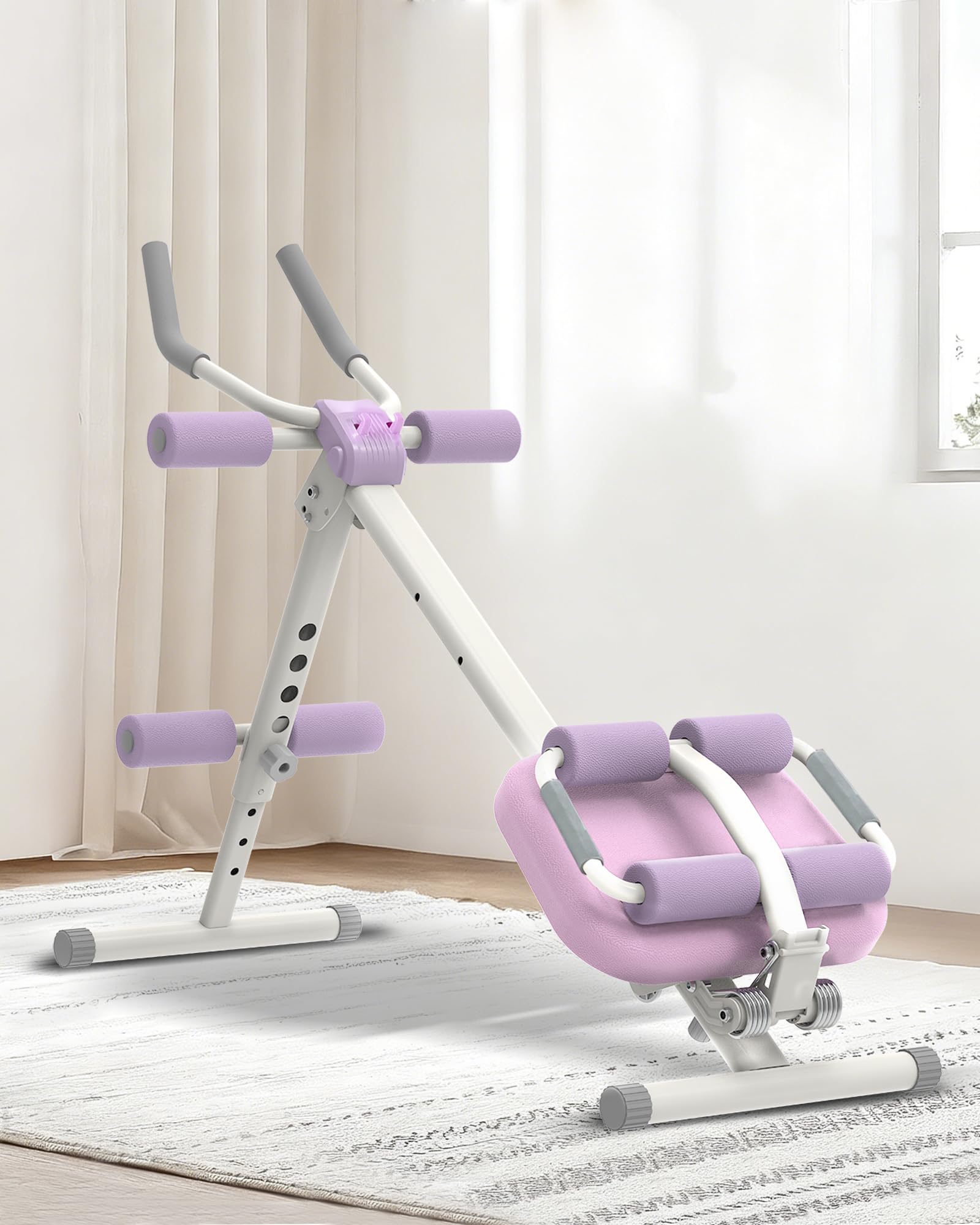 GuuG Bauchmuskeltrainer Bauchtrainer Lila