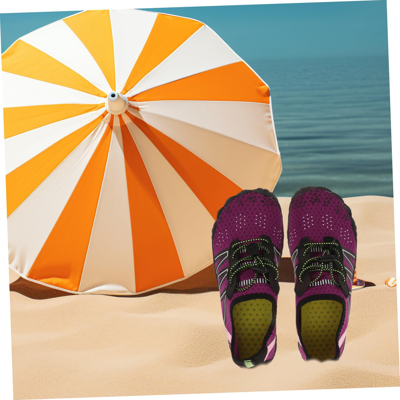 Unisex Wasserschuhe Leicht Atmungsaktiv Schnell Trocknend Outdoor Strandschuhe für Damen Herren Pool Schwimmen Strand