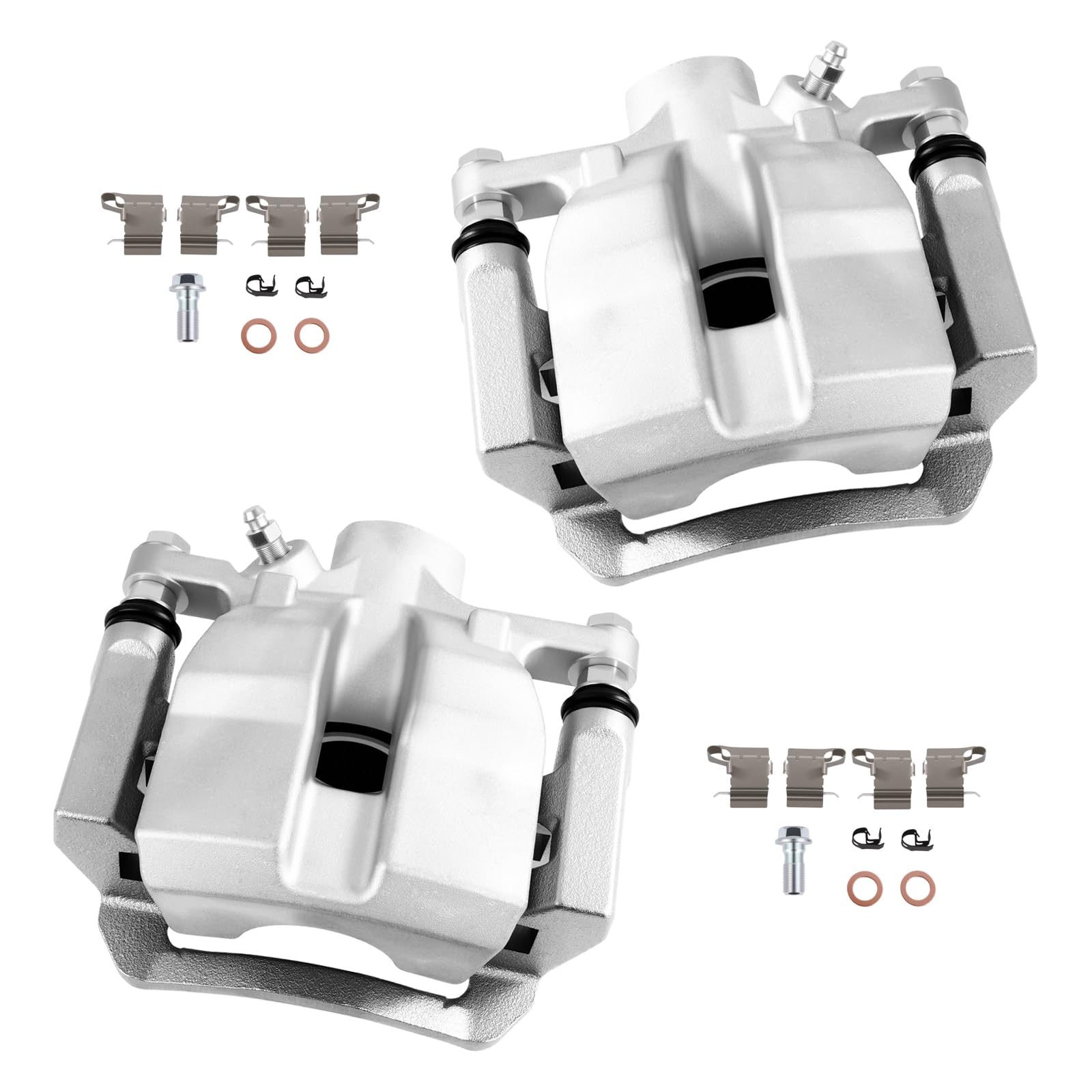 cciyu Rear Left &amp; Right Disc Brake Calipers With Bracket 19B6281 19B6280