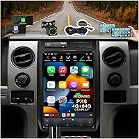 Vista 1 de CUSP - Radio estéreo para auto Android 2025 con GPS para Ford F150 2009-2014 12.1 pulgadas Navegación Reproductor multimedia PX6 4G+64G unidad