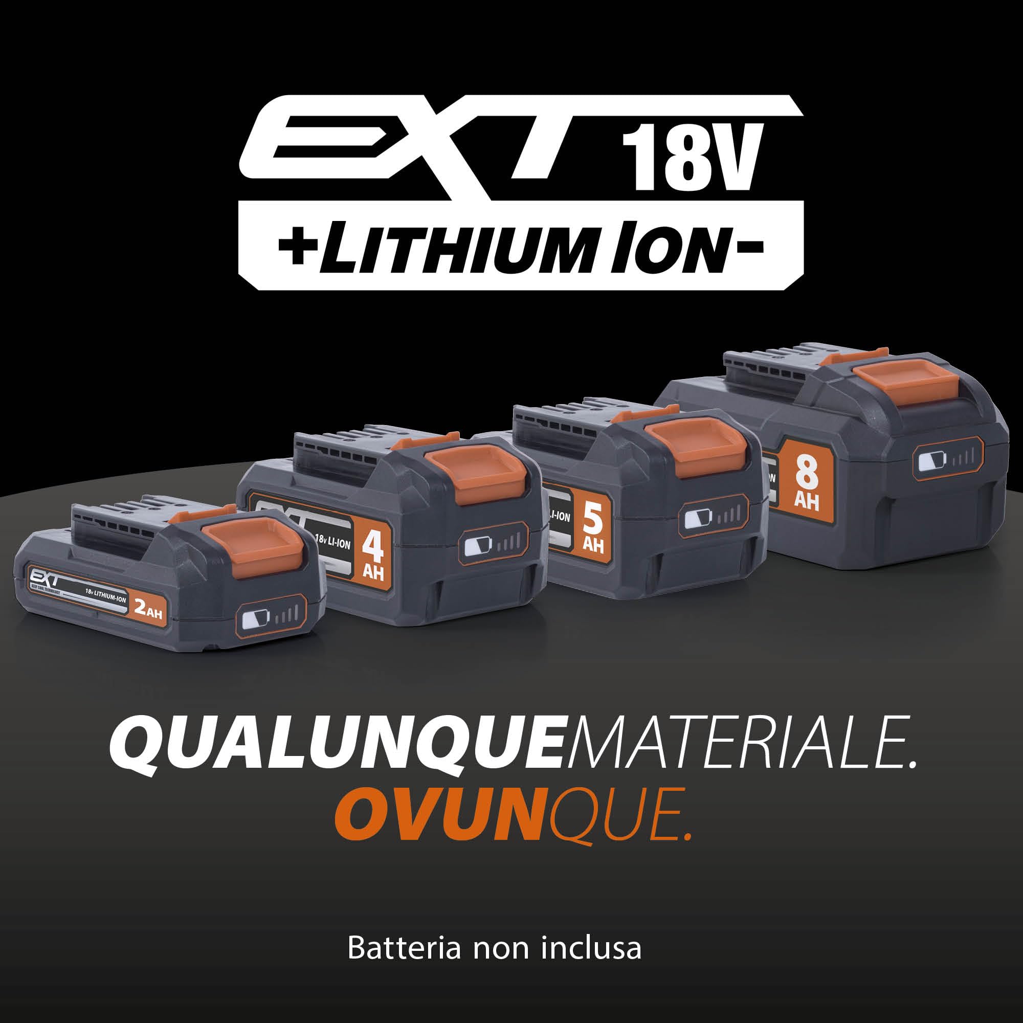 Evolution Power Tools R18MLT-Li Multi-Utensile Senza Fili 18 V Li-Ion EXT, Multiuso E Multi-Materiale Per Eseguire Tagli, Sagomare, Raschiare E Levigare | Batteria Non Inclusa