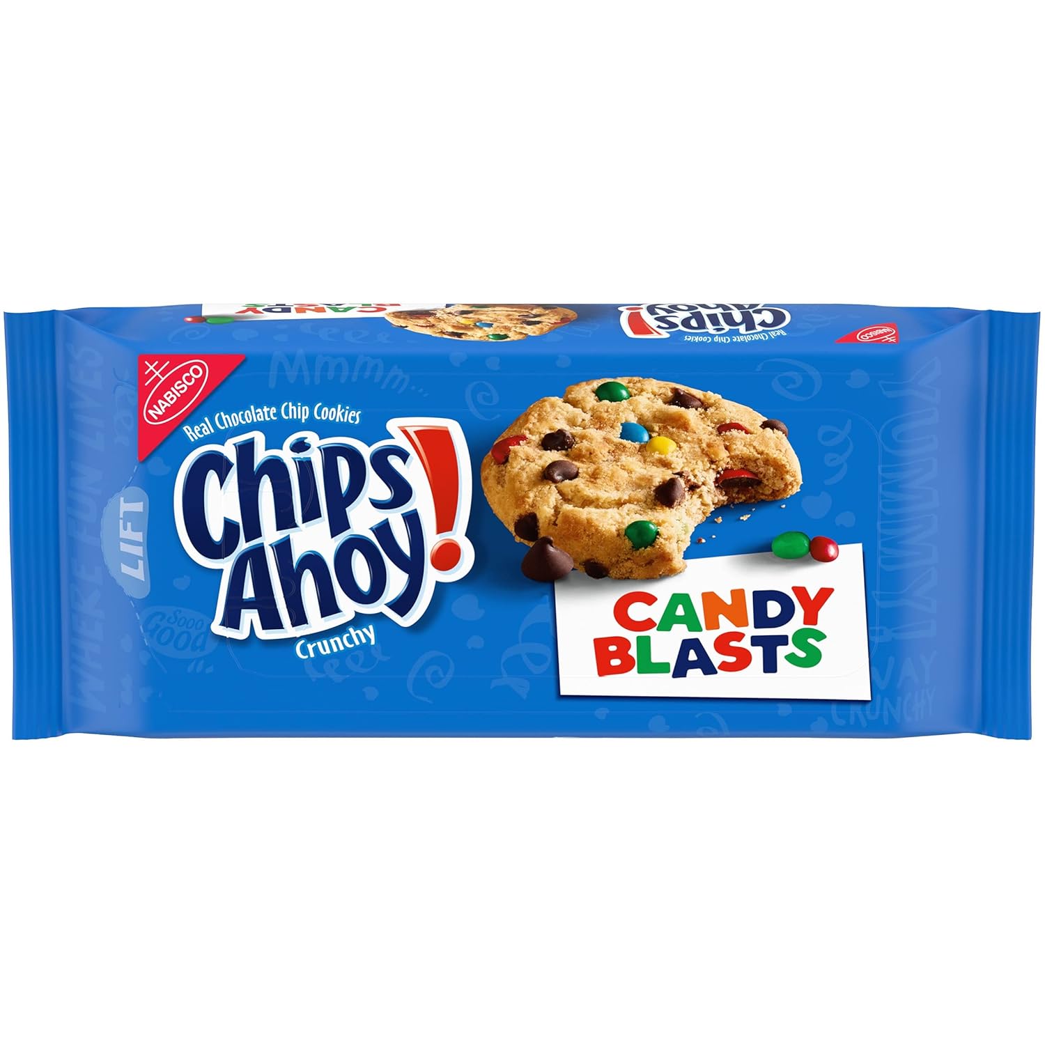 Chips Ahoy Candy Blasts Chocolate Chip Cookies Pouch, 351 g Amazon.in