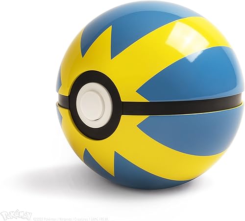 Miniatura 6 de The Wand Company Réplica auténtica de Poké Ball original, realista, electrónica, fundida a presión con características de luz de vitrina, con