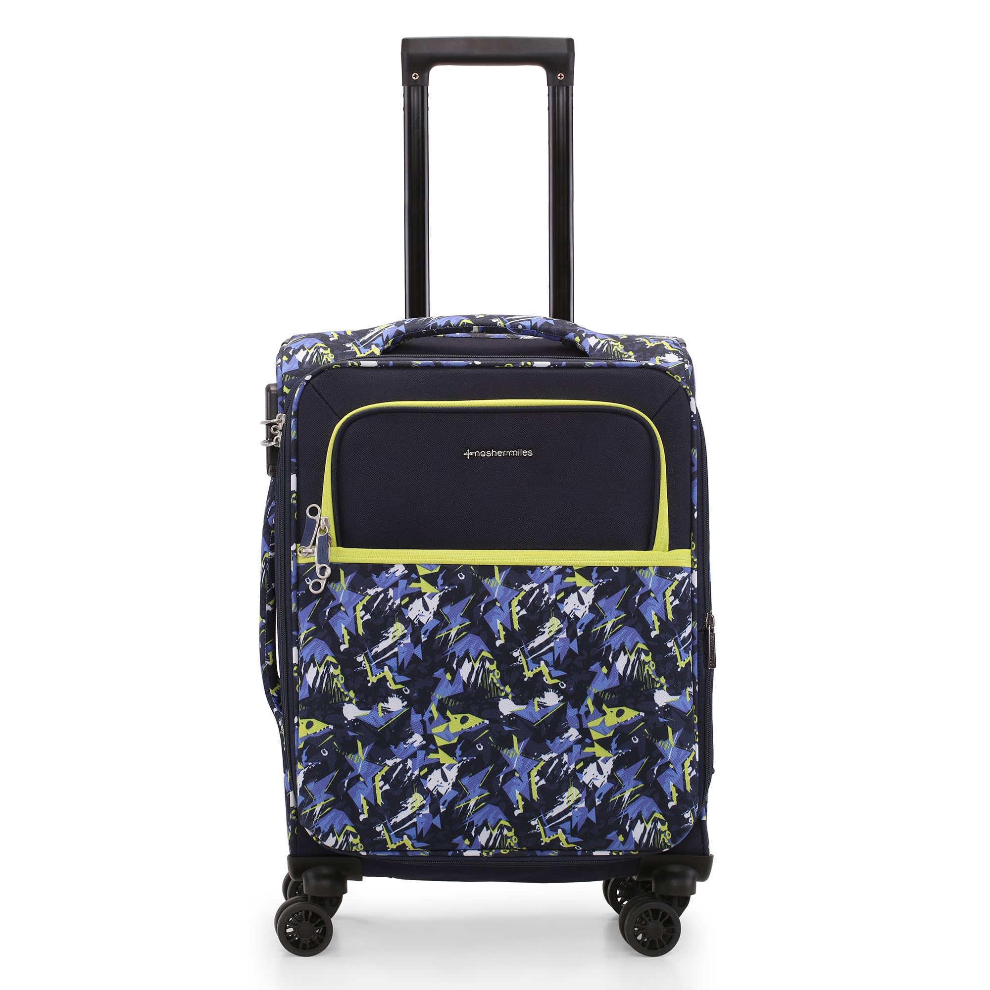 Bristol Expander Soft-Sided Polyester Cabin Luggage Blue Green 20 inch |55 Trolley Bag