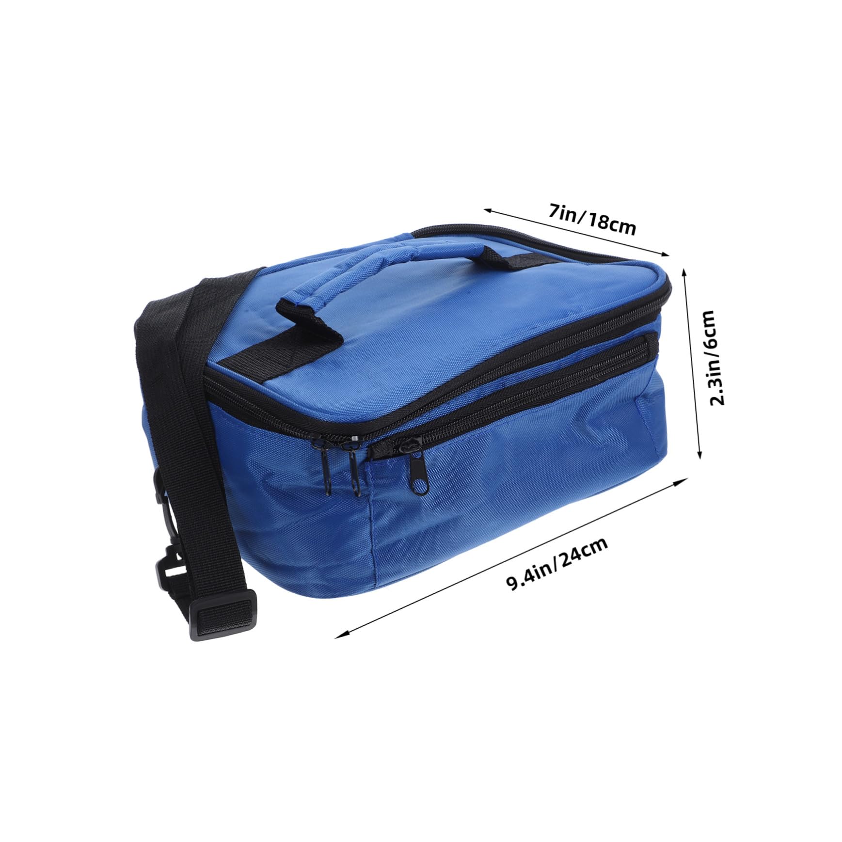 Bolsa de Almuerzo Calefactora para Coche 12v Tejido Oxford y Aislamiento Térmico, Adecuado para Mantener la Temperatura en Oficinas y Excursiones
