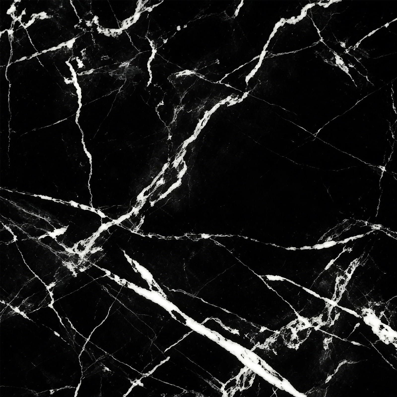 Zynqra B ﻿Wallpaper Glossy Marble Contact Paper,Self Adhesive Vinyl,For Kitchen Athroom(,L500cm/196.9In*W60cm/23.6In)