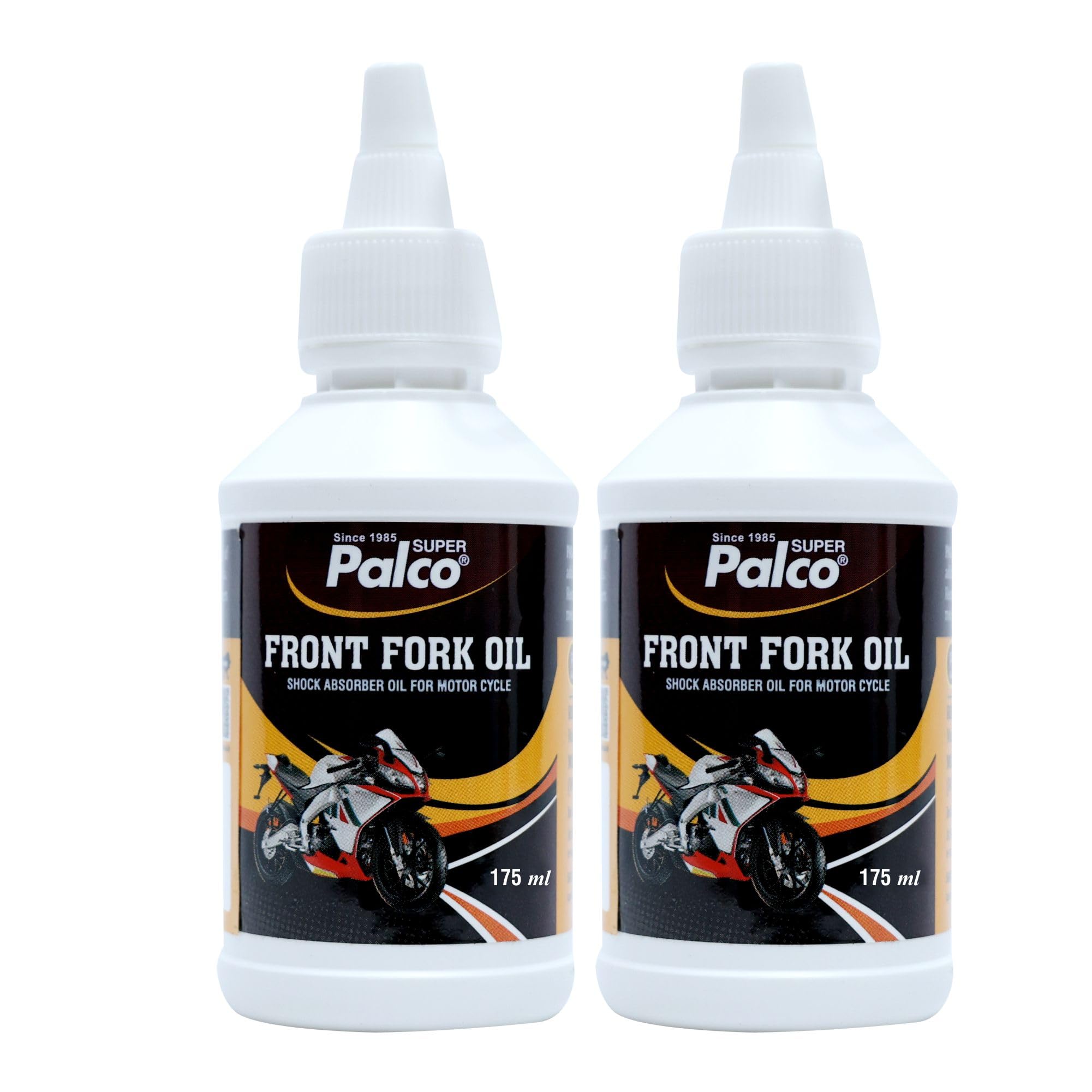 PALCO PAL FRONT FORK OIL | Suspension Fork Fluid | Shock Absorber Oil for Comfortable Ride | Superior Damping Performance, long-lasting with Smooth Suspension Performance 175 ml (Pack of 2)-image-1