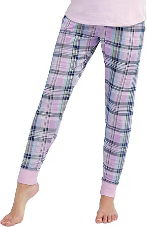 Women's Cotton Jogger Pajama Pants With Pockets (Extended Size Range)