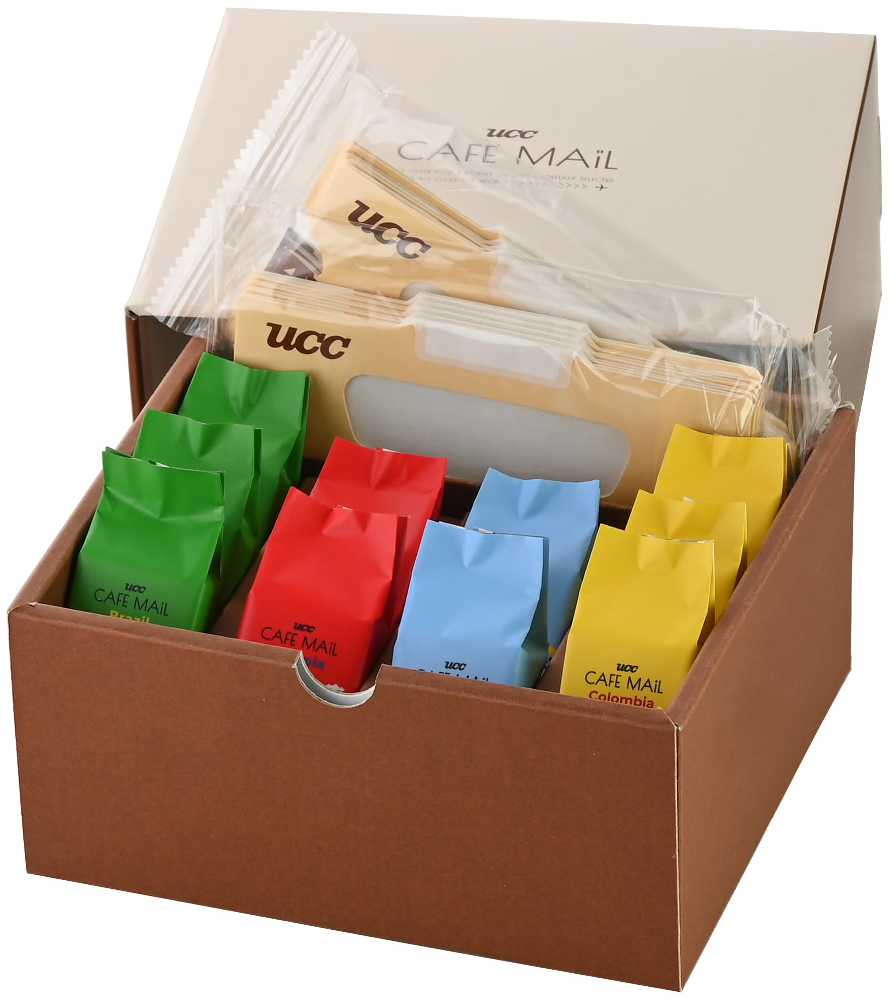(Amazon.co.jp Exclusive) Coffee Gift, Cafe Mail, One Drip Coffee, 10 Cups (Father's Day) : Food, Beverages & Alcohol