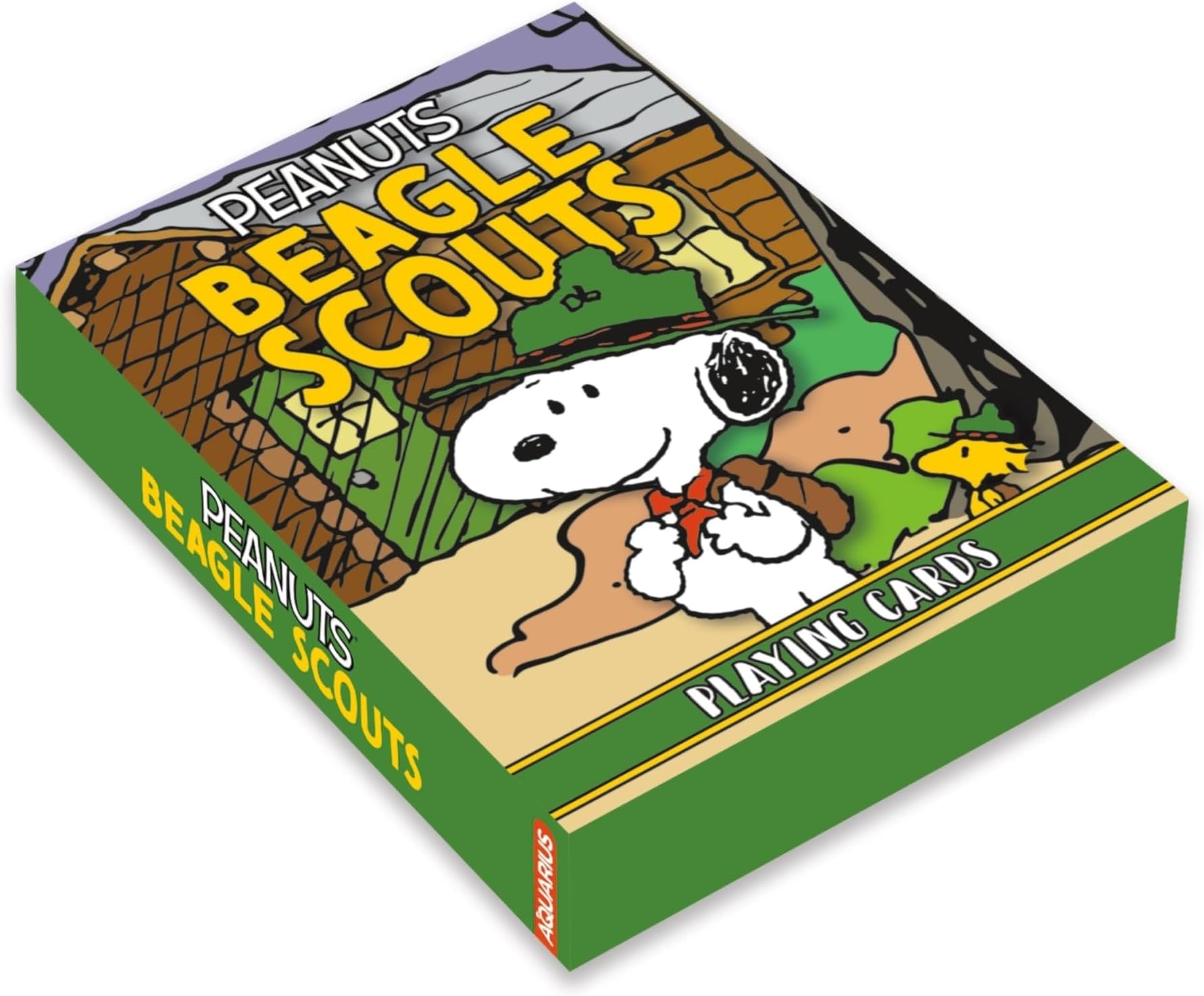 Aquarius Peanuts Beagle Scouts Playing Cards Standard Size – Themed Novelty Deck with 52 Unique Snoopy Designs – Collectible Merchandise Gift for Teens and Adults