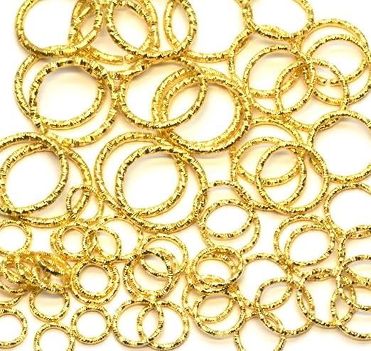 Amazon Starpg デザイン 丸カン ゴールド 5サイズ 400個 セット 8mm 18mm アクセサリー ハンドメイド パーツ アクセサリーパーツ 通販