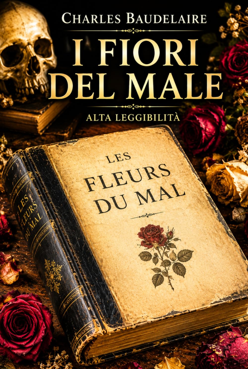 I fiori del male: Ediz. rilegata per ipovedenti (corpo 16)